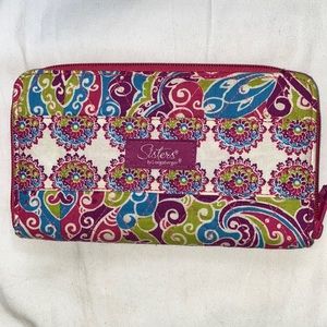 NWOT Sisters by Longaberger wallet